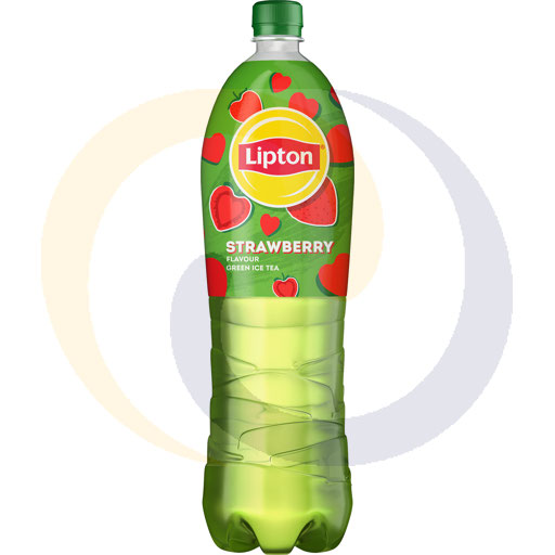 Lipton Green aardbei pet drank 1,5l/9st DRS Pepsi