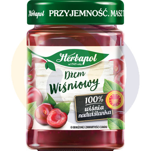 "Herbapol" Kersenconfituur minder suiker 280 g