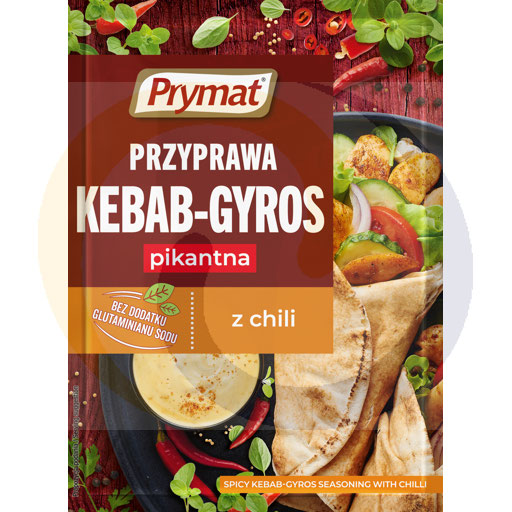 Prymat Pikante Kebab-Gyros Kruidensaus met Chilli 30 g