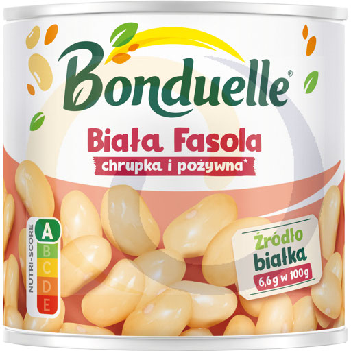 Белая фасоль хрустящая и питательная 425мл/310г/12шт Bonduelle