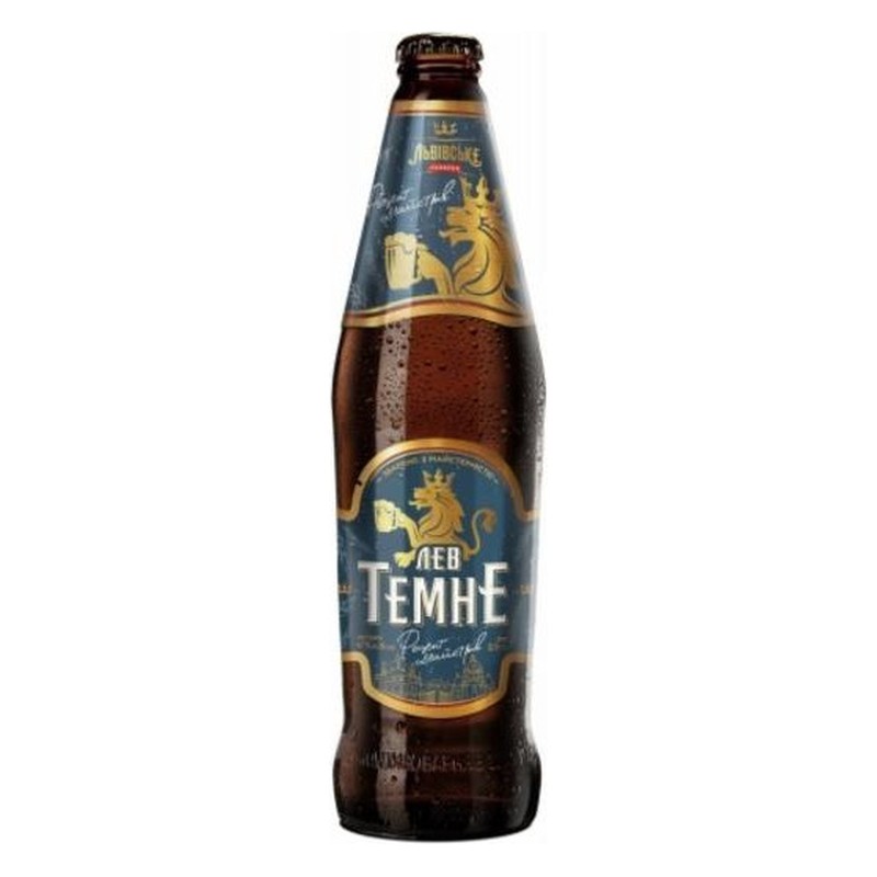 LVIVSKE Lev donker bier 4.7% 0,5l