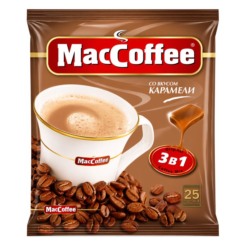 MACCOFFEE 3 in 1 karamel 360g