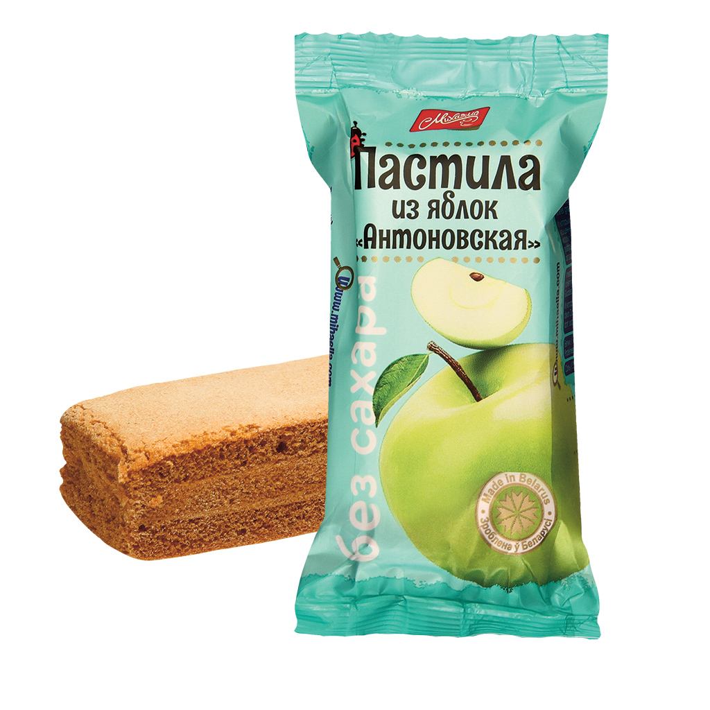 Пастила — кондитерское изделие на основе яблочного пюре. БЕЗ