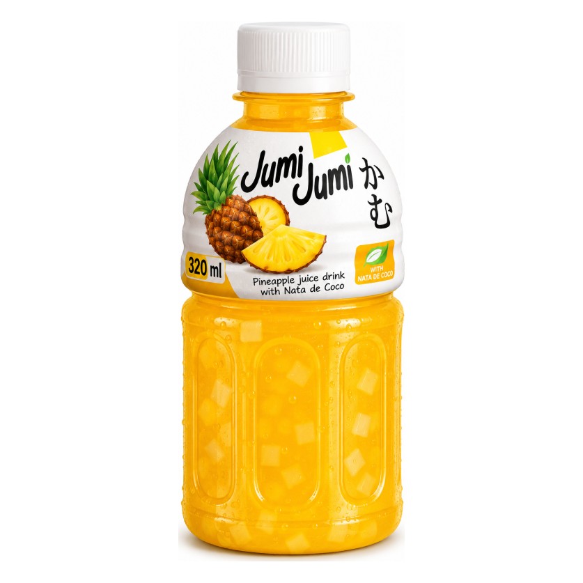 Jumi Jumi ananasdrank met nata de coco 0,32l