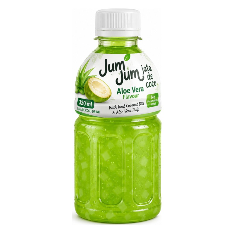 Jumi Jumi meloendrank met nata de coco 0,32l