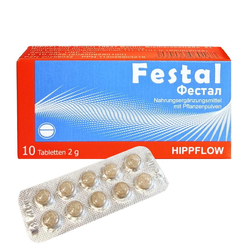 Voedingssupplement “FESTAL” 10 Tabletten