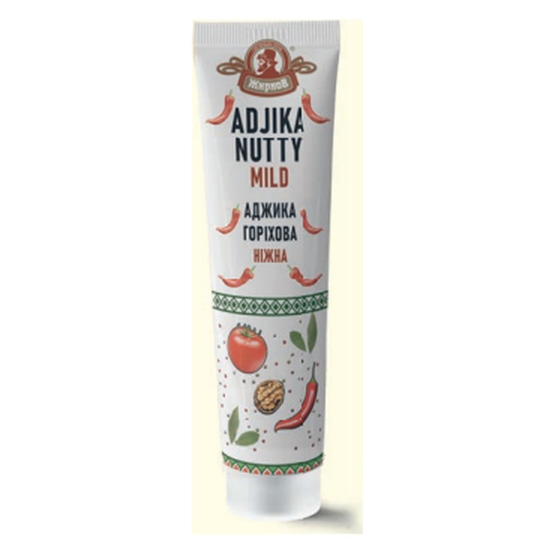 Zhyrnov pikante noten-adjika tube 120g