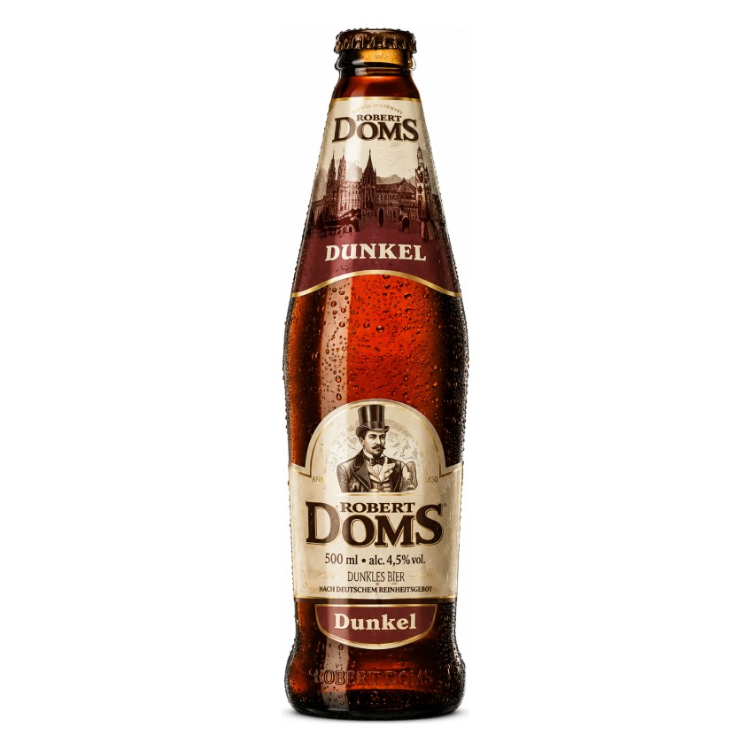 Robert Doms Dunkel donker bier Alc. 4,5% 0,5l