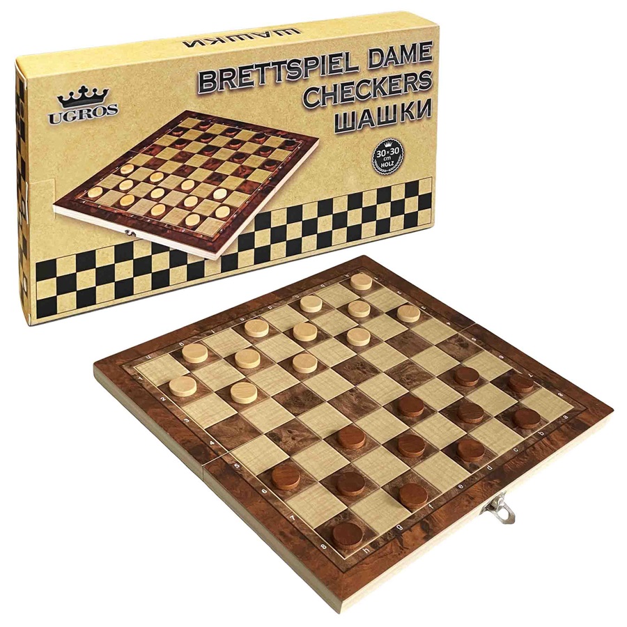 Настольная игра "Шашки" 30 x 30 см