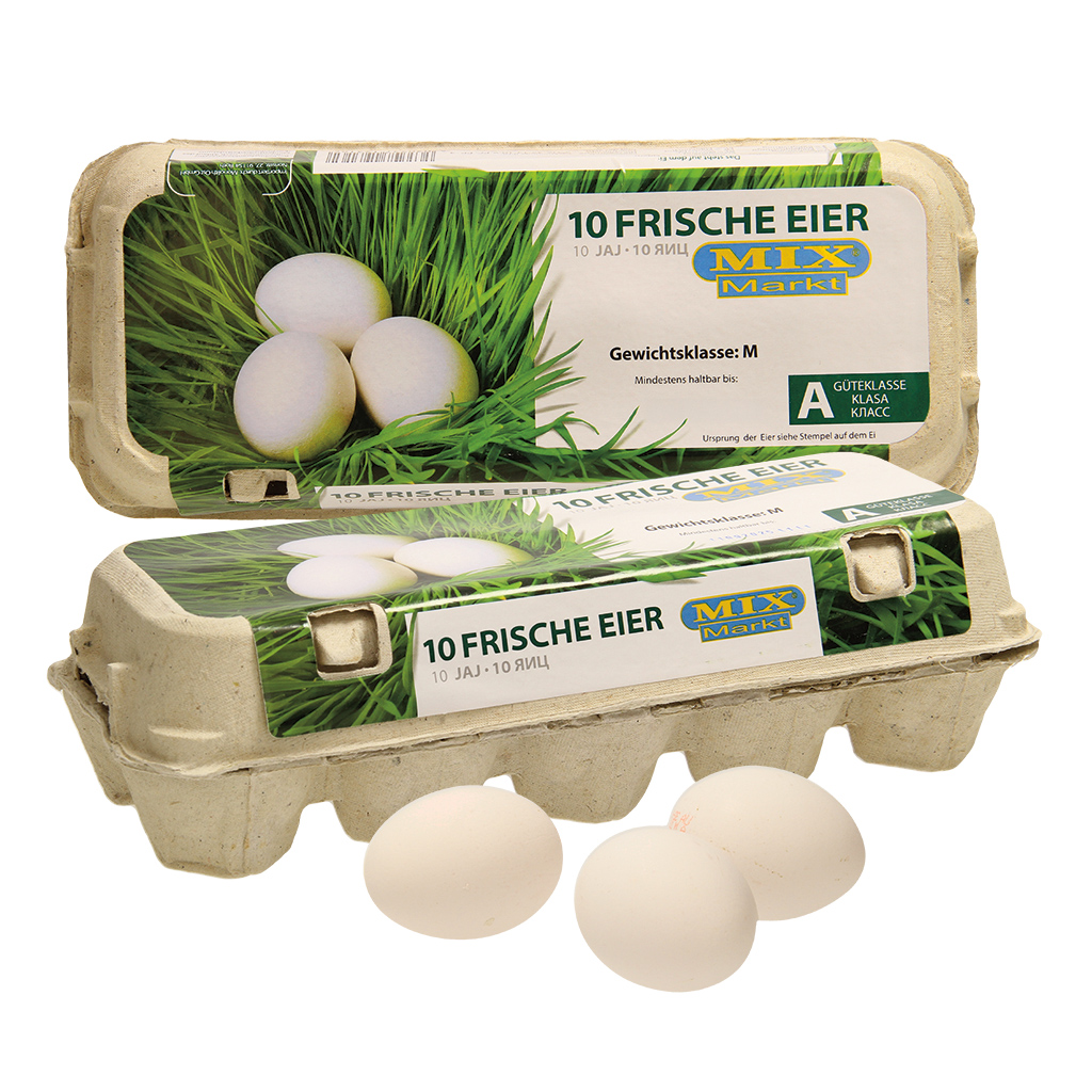 Verse Eieren - verrijkte kooi