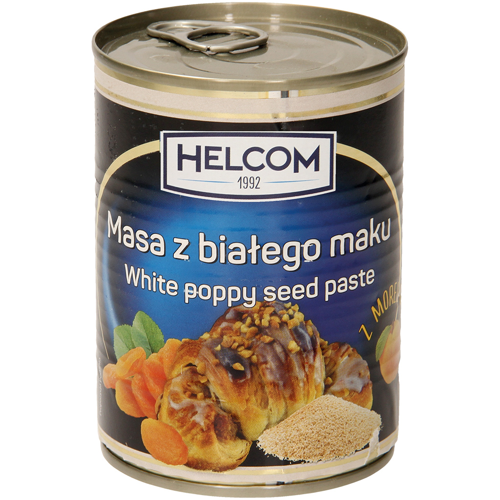 Bereiding met witte maanzaad, sinaasappelschil en gedroogde abrikozen "Masa van witte maanzaad"