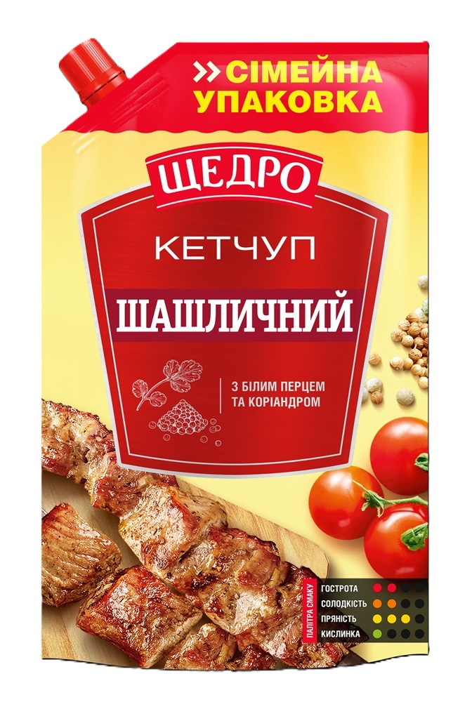 "Schedro" Ketchup Shashlychny 320 ml