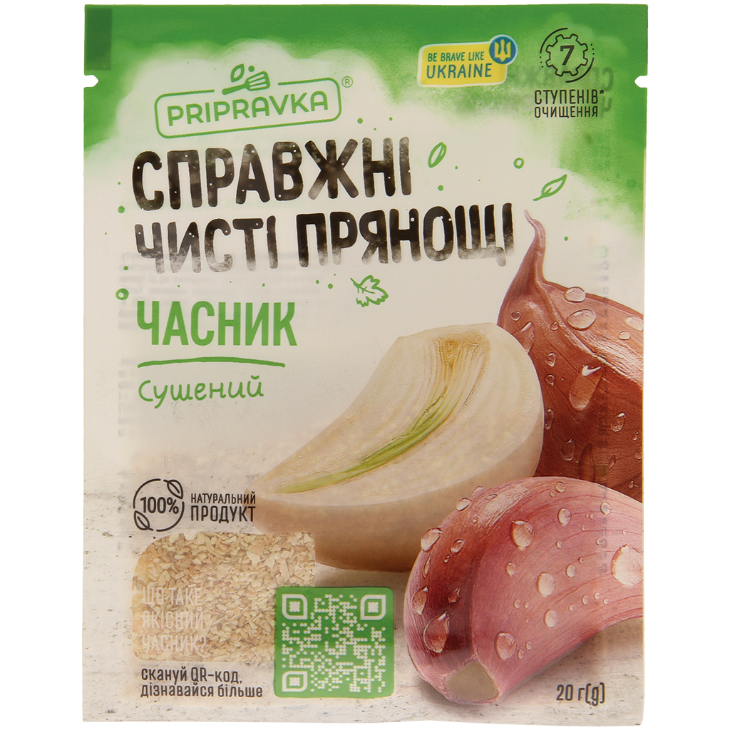Чеснок сушеный