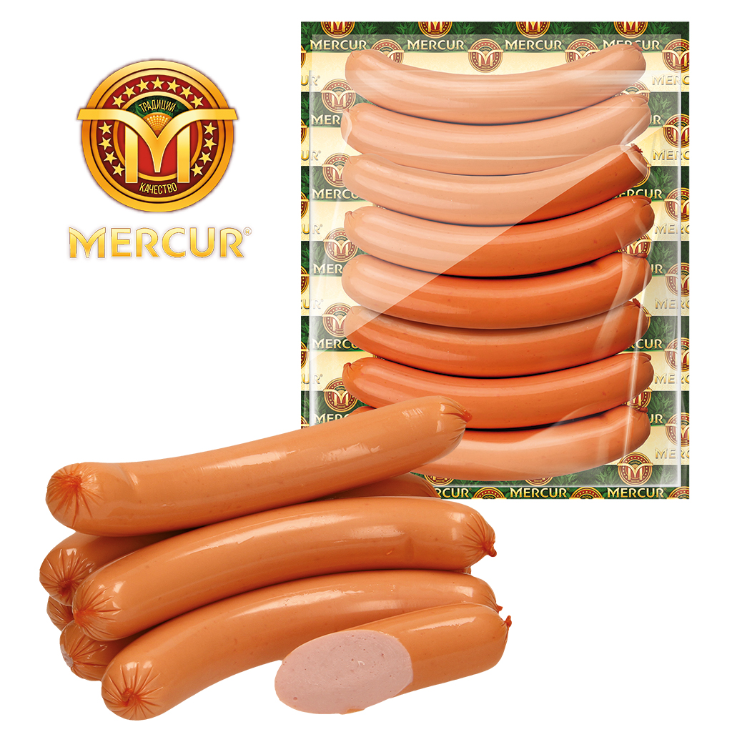 Сливочные сосиски от Меркур