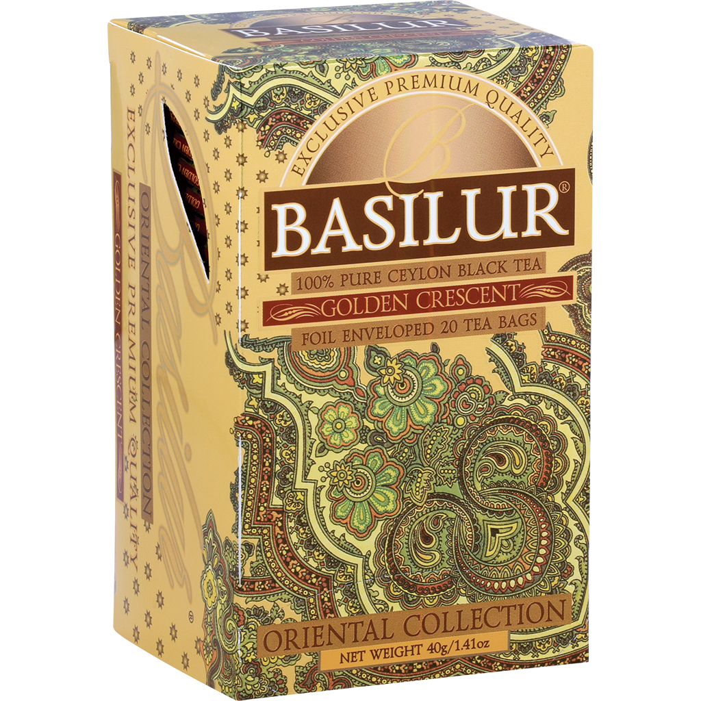Basilur Gouden Halve Maan Zwarte Ceylon Thee