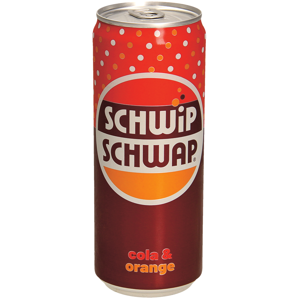 Schwip Schwap Colamix - Cafeïnehoudende verfrissende drank, met suiker en zoetstoffen, fruitgehalte 3%