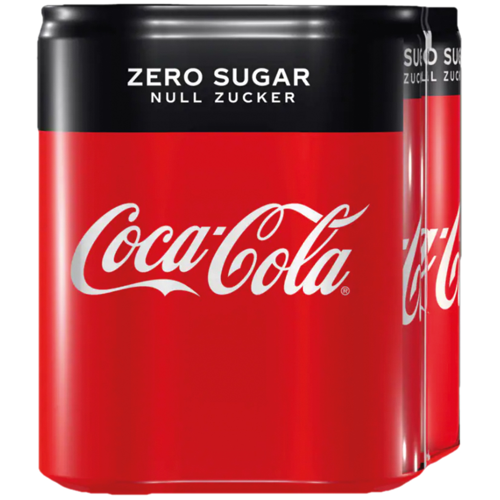 Напиток газированный Coca-Cola Zero без сахара 4x0,33l