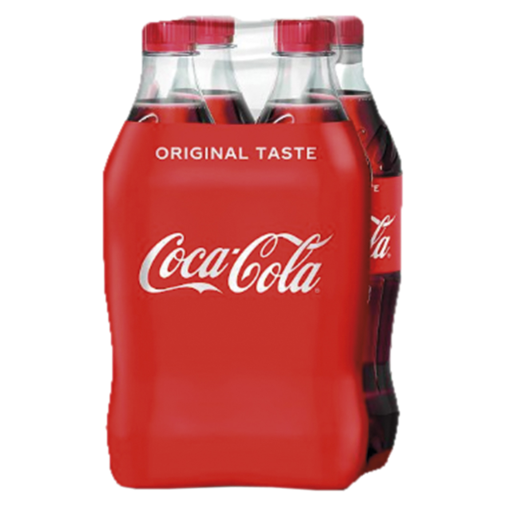 Verfrissingsdrank Coca-Cola 4x0,5L