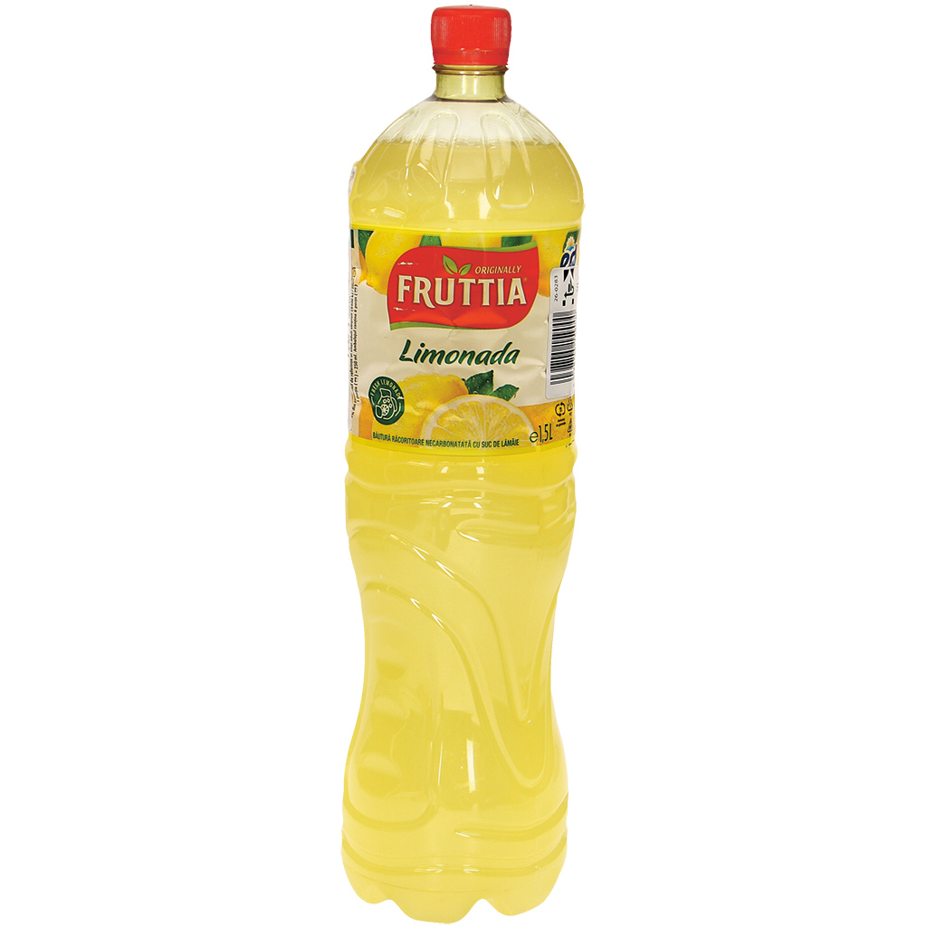 Verfrissingsdrank met citroensmaak, met suiker en zoetstoffen