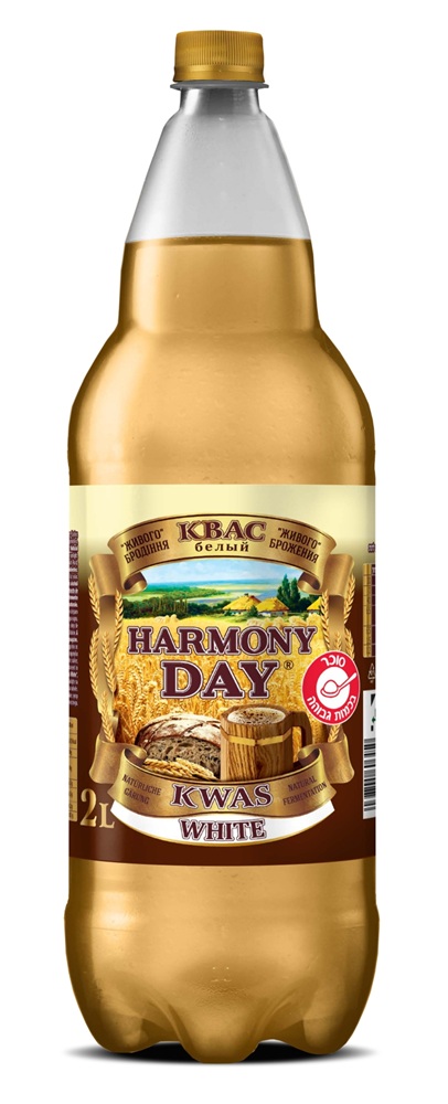 HARMONY DAY Alcoholvrije moutdrank witte "Kwas White", gepas