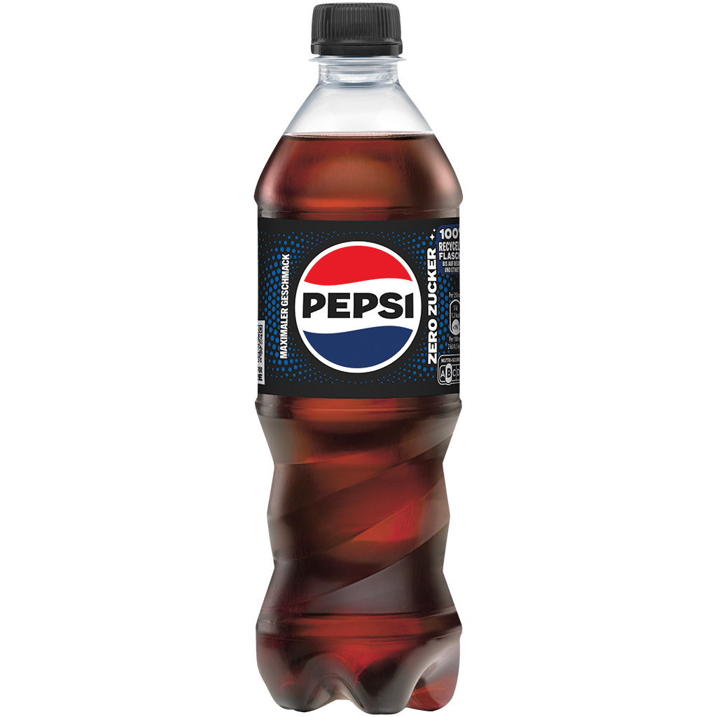Pepsi Zero - Cafeïnevrije suikerhoudende frisdrank met zoets