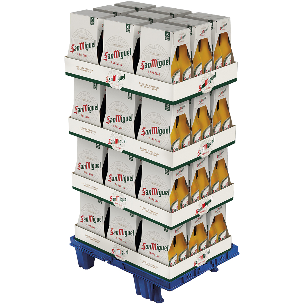 Display San Miguel 216 Fl x 0,33L