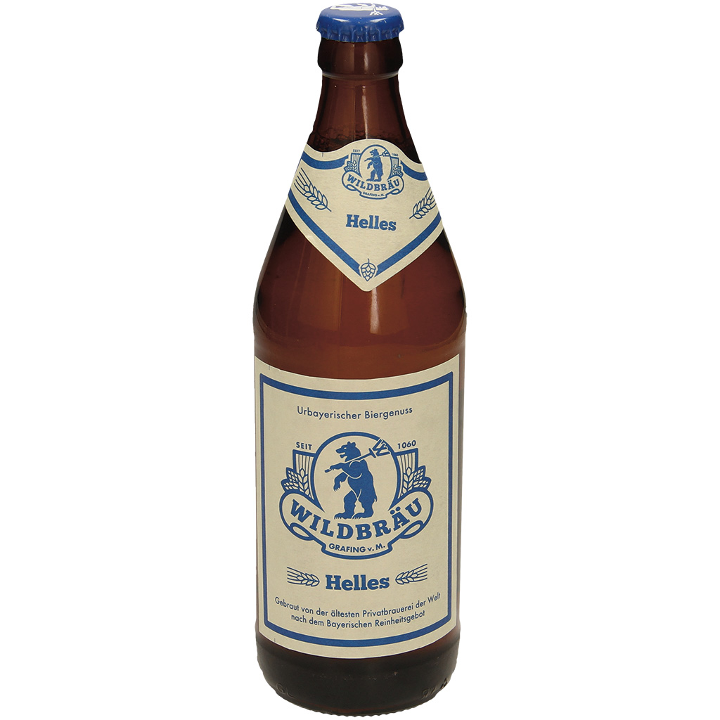 Пиво Wildbräu Bayrisch Hell, 5% алк.
