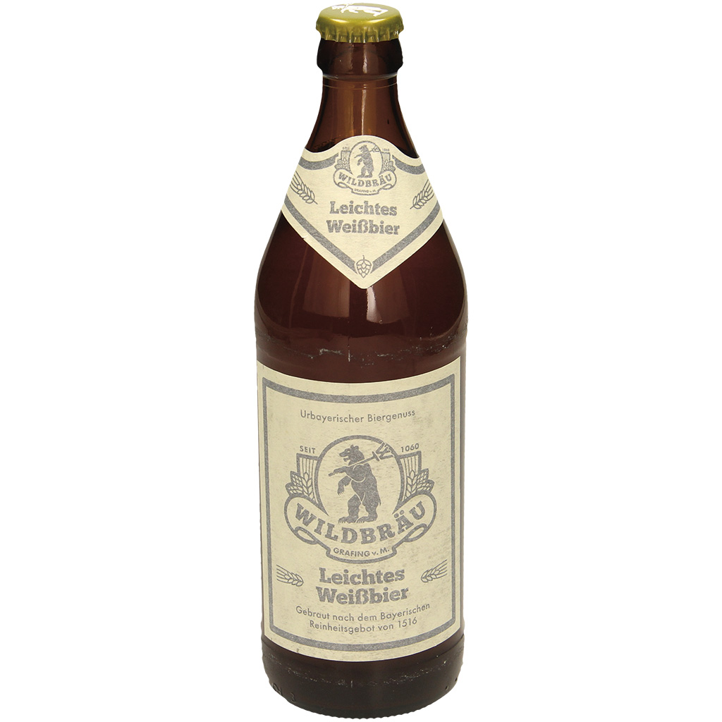 Wildbräu Licht Tarwebier, 3,4% vol.