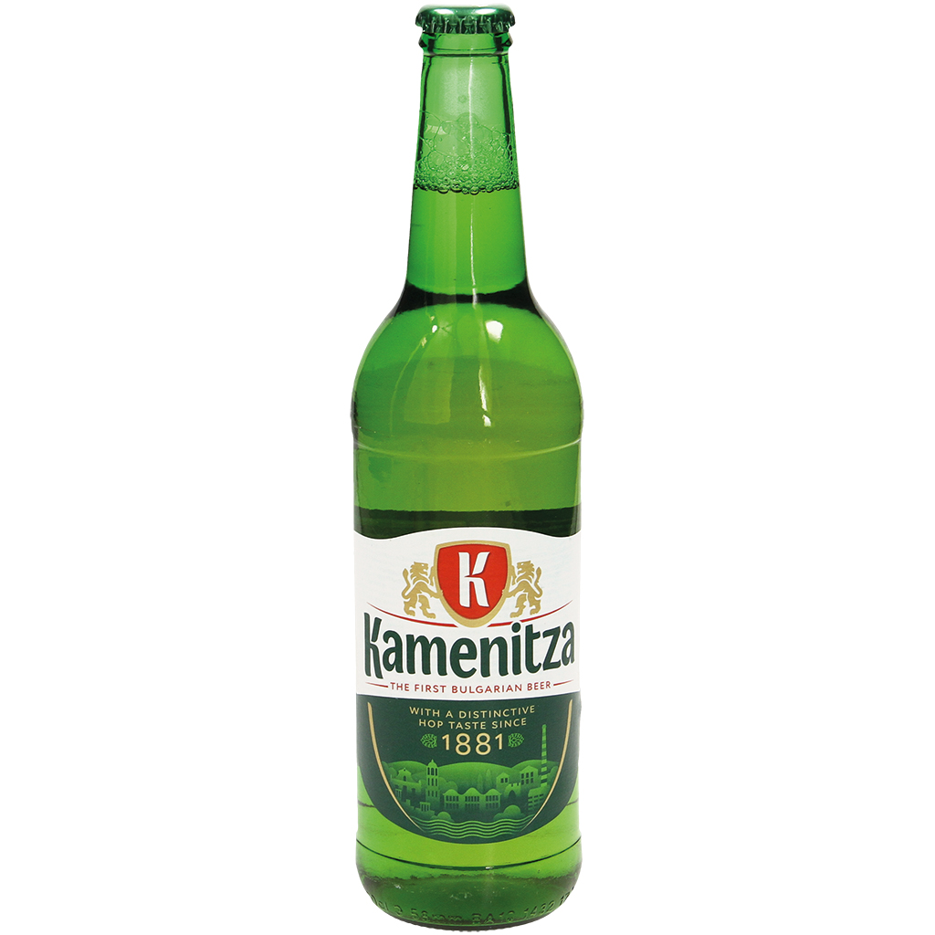 Schankbier "Kamenitza", 4,4% vol.