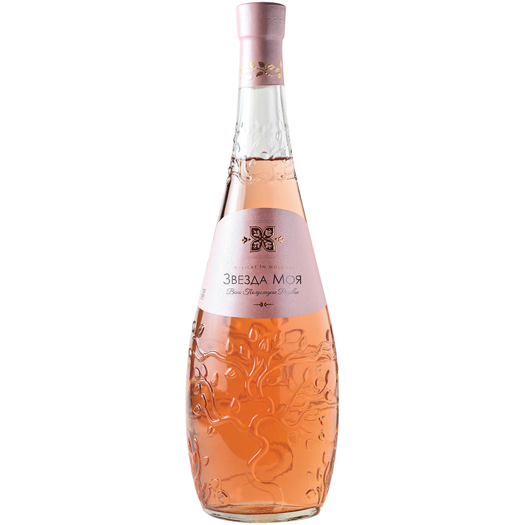"ZWEZDA MOYA" Muskaat Rosé wijn zoet