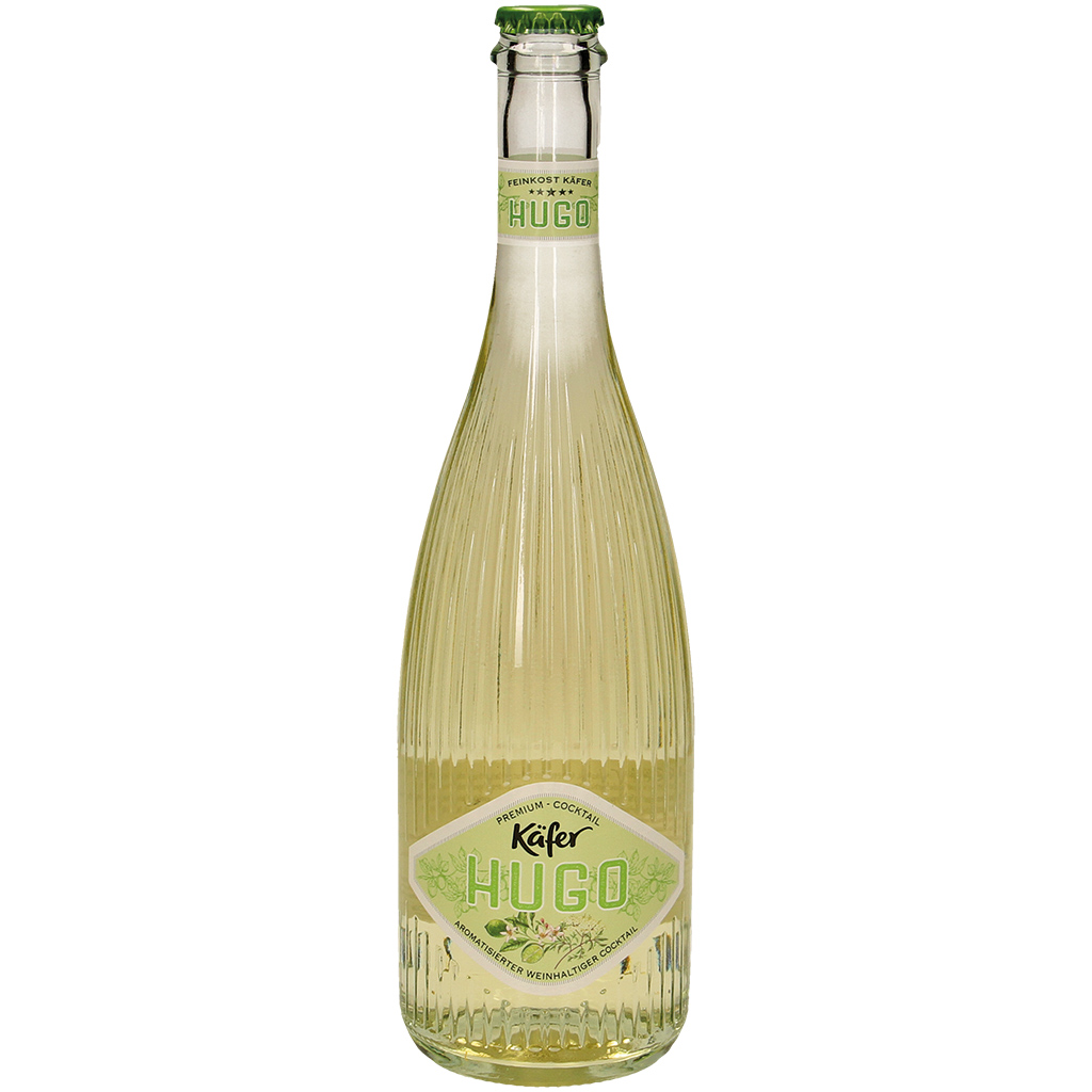 Aromatische wijnhoudende cocktail "Käfer Hugo"