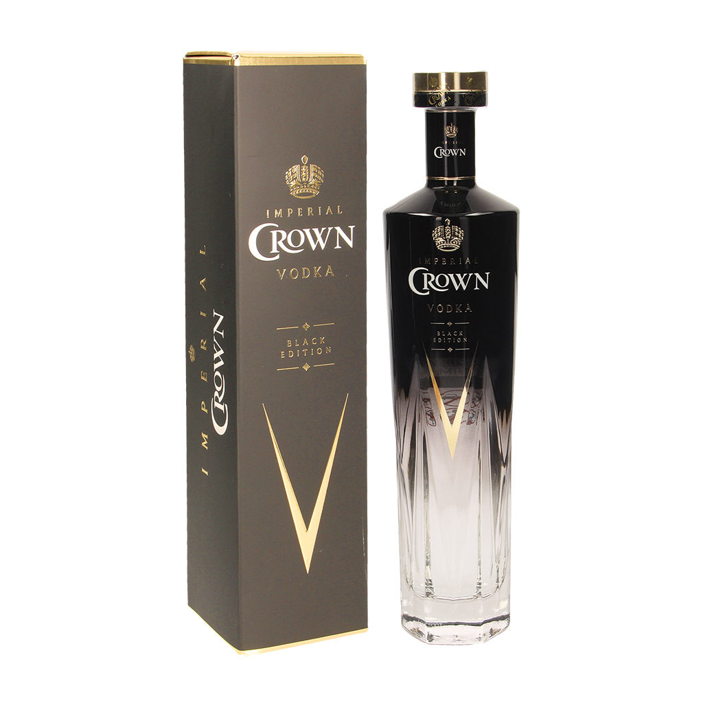 Водка "Imperial Crown Black Edition" im Geschenkbox 40% алк.,в подарочной упаковке