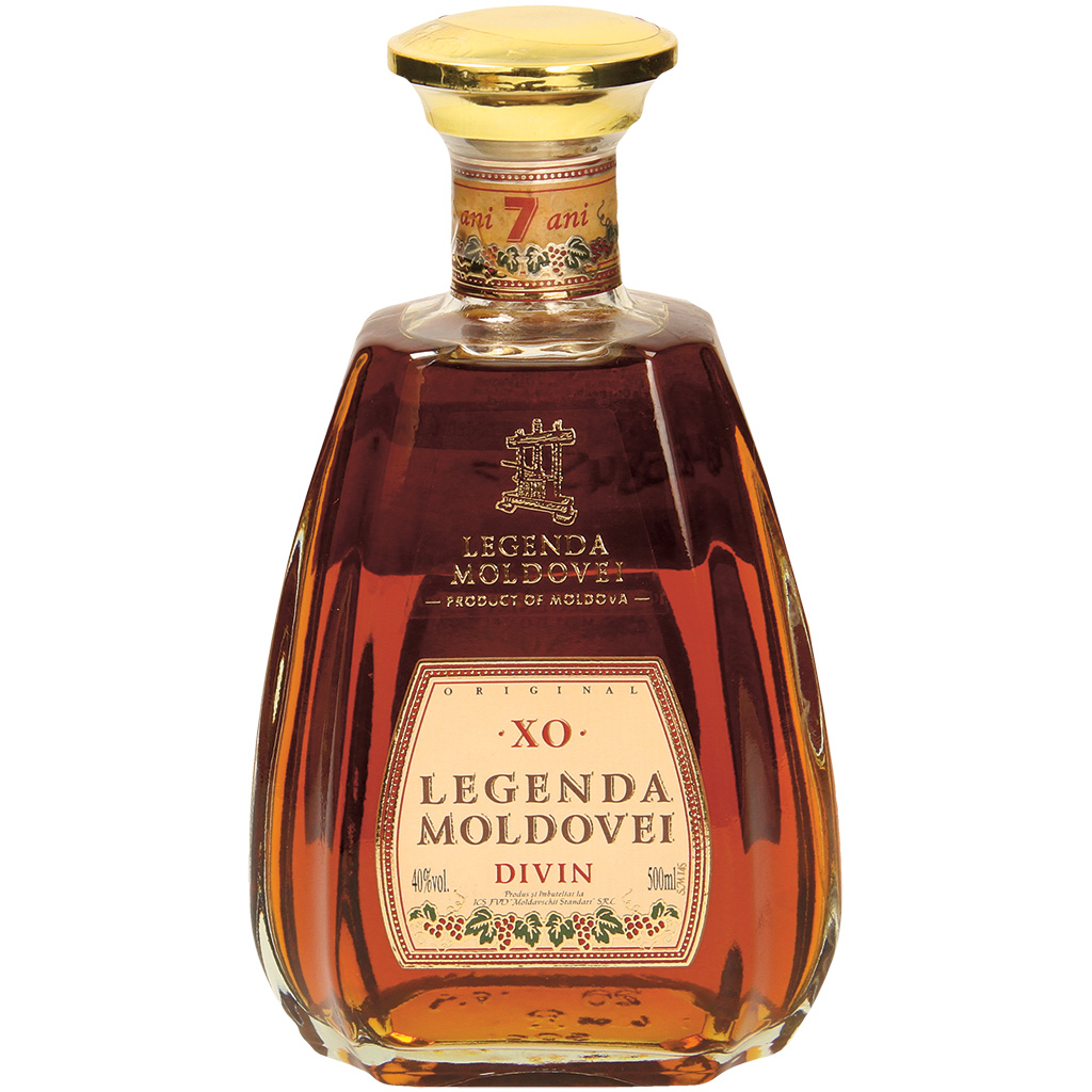 Divin XO - молдавский бренди, выдержанный 7 лет, 40% алк.