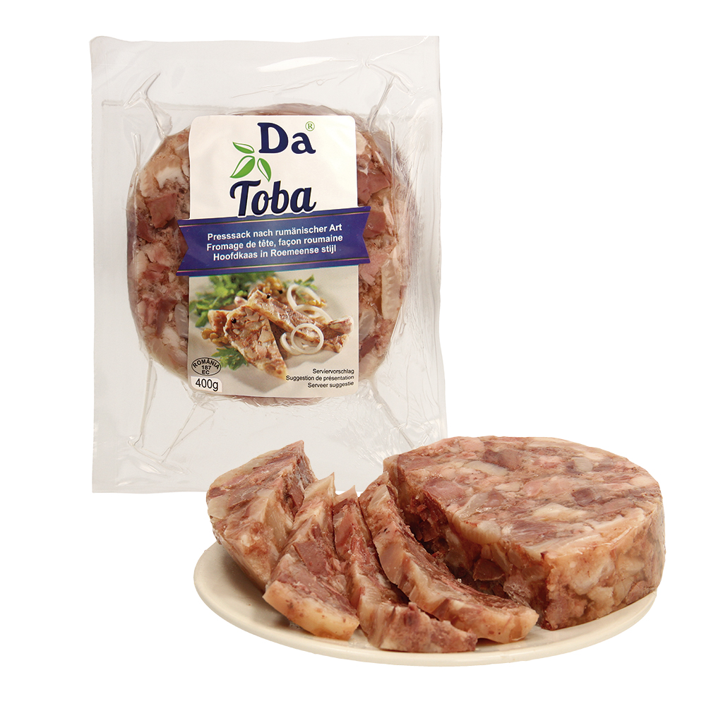 Drukworst naar Roemeense stijl "DA"