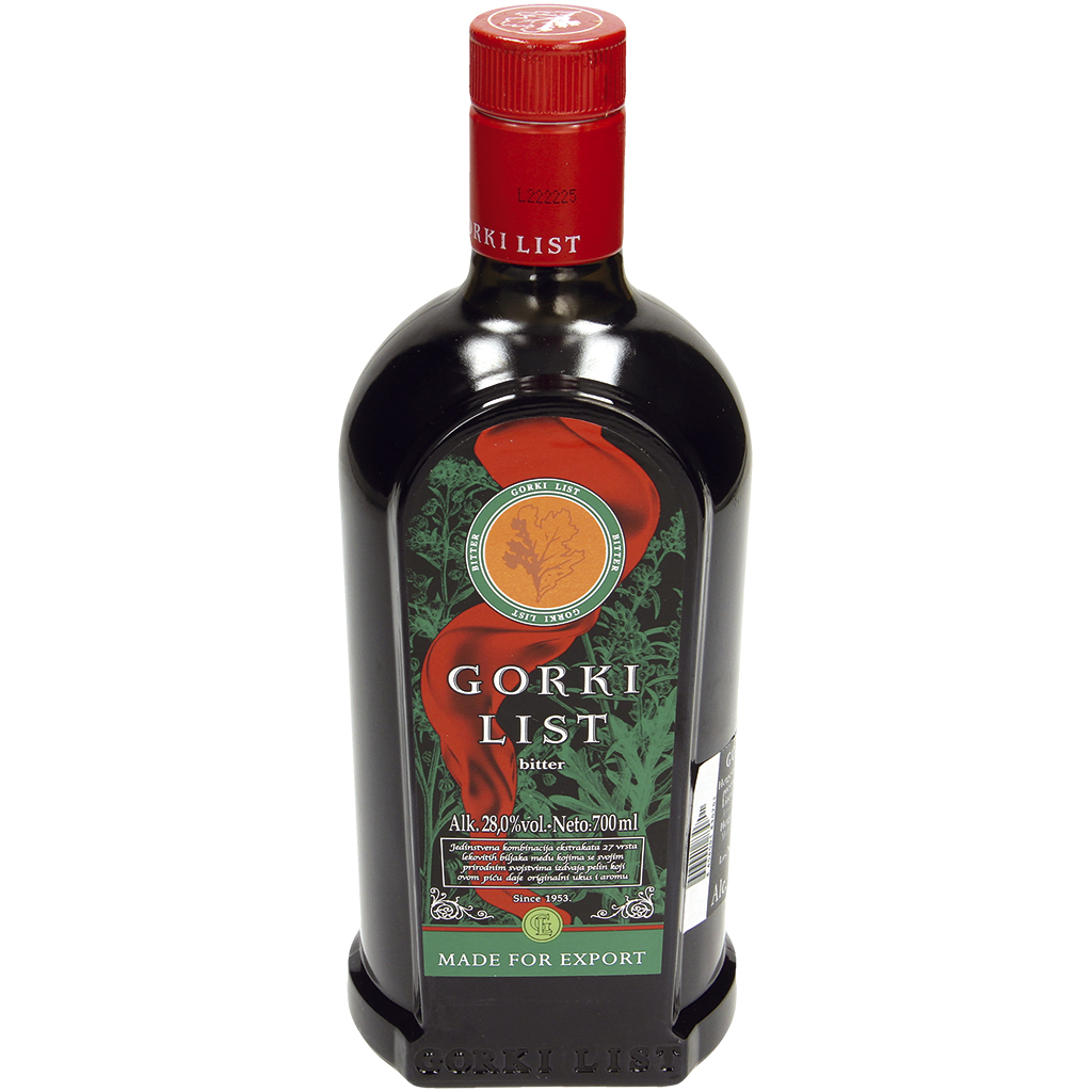 Gorki List - горькая травяная настойка
