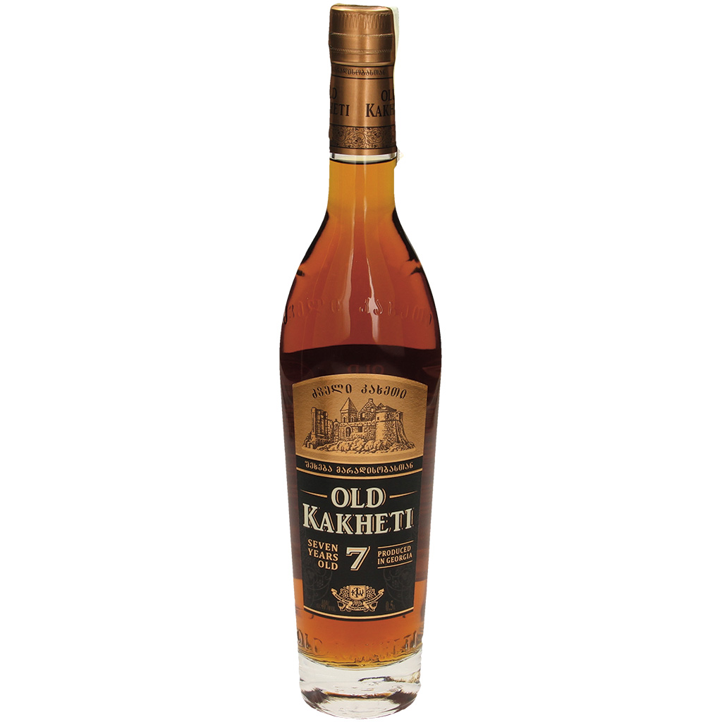 Georgische brandy, 7 jaar oud, 40% vol.