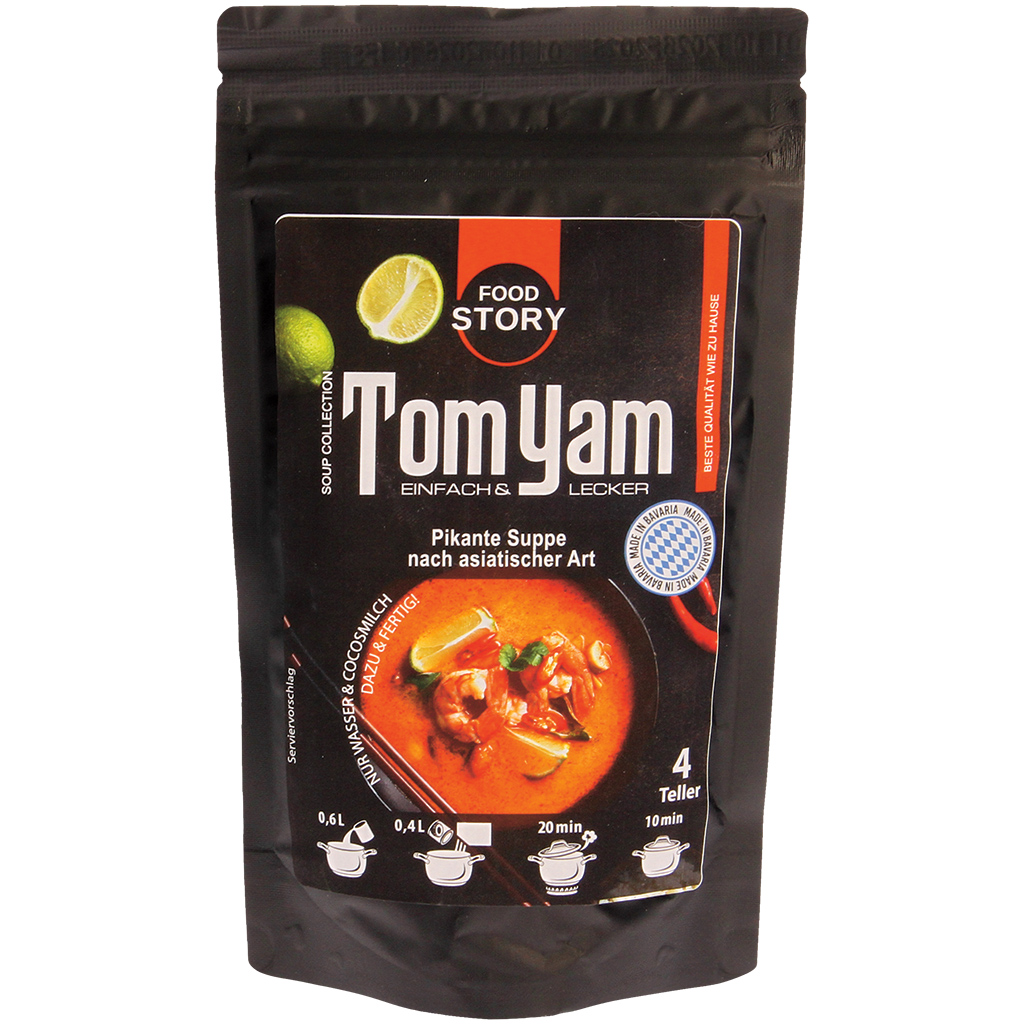 Soepmix "Tom Yum" op Aziatische wijze