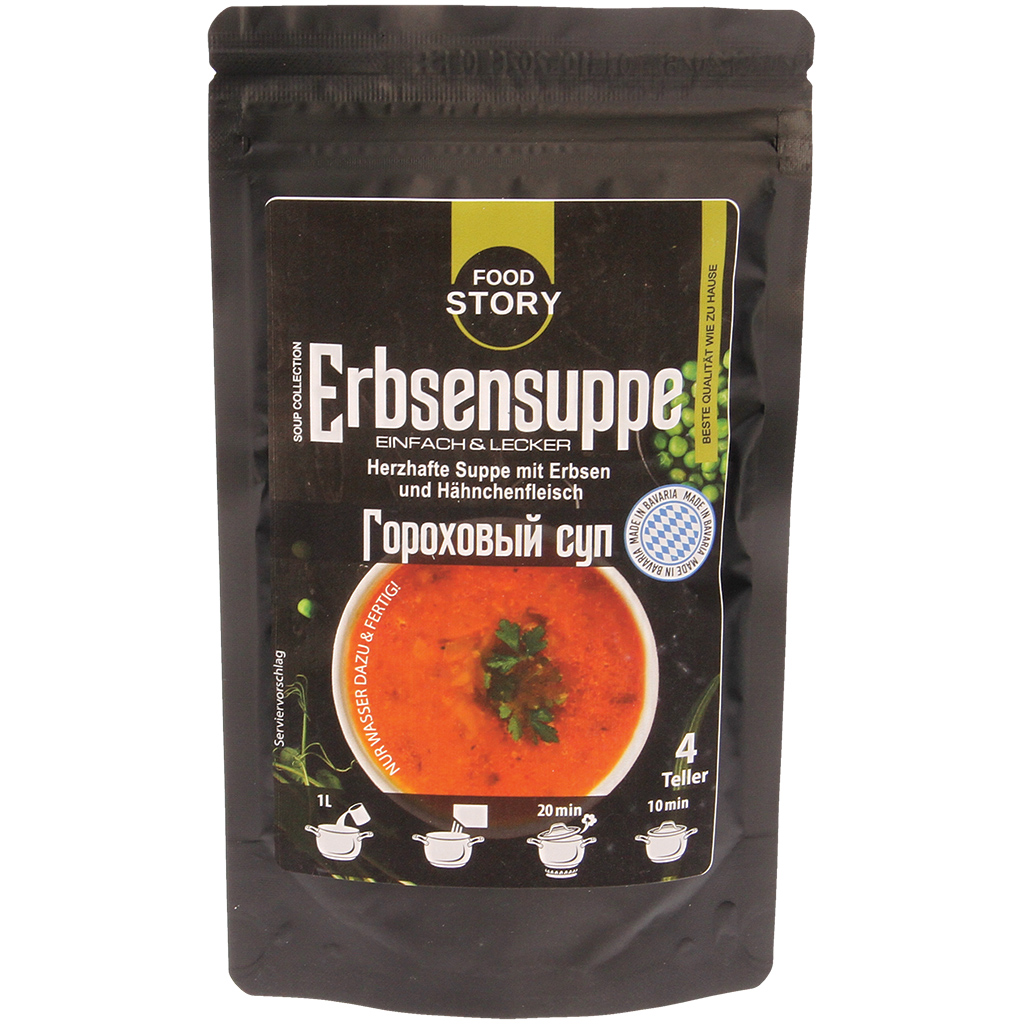 Erwtensoepmix met kipvlees