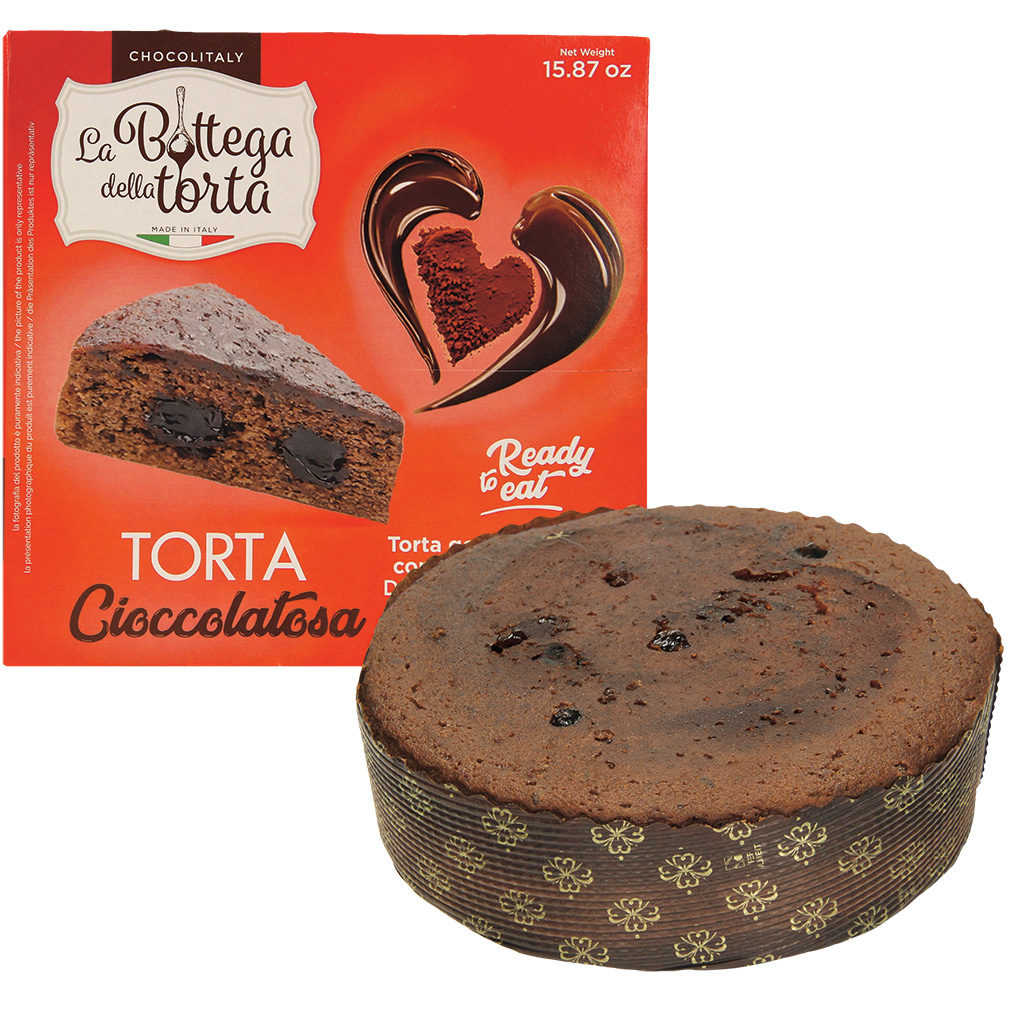Шоколадный торт «Cioccolatosa» с шоколадной начинкой, покрыт