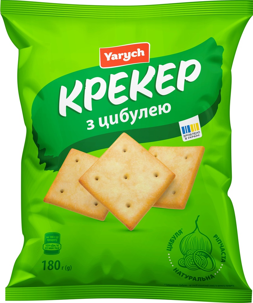 Crackers met uien