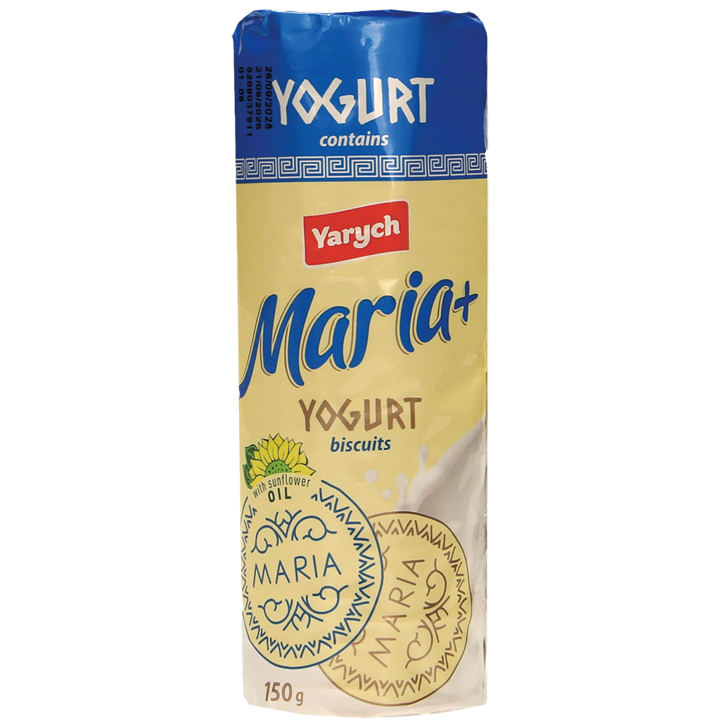 Maria – bolachas com sabor a iogurte