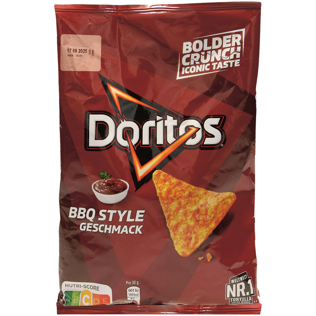 Maïschips met barbecuesmaak