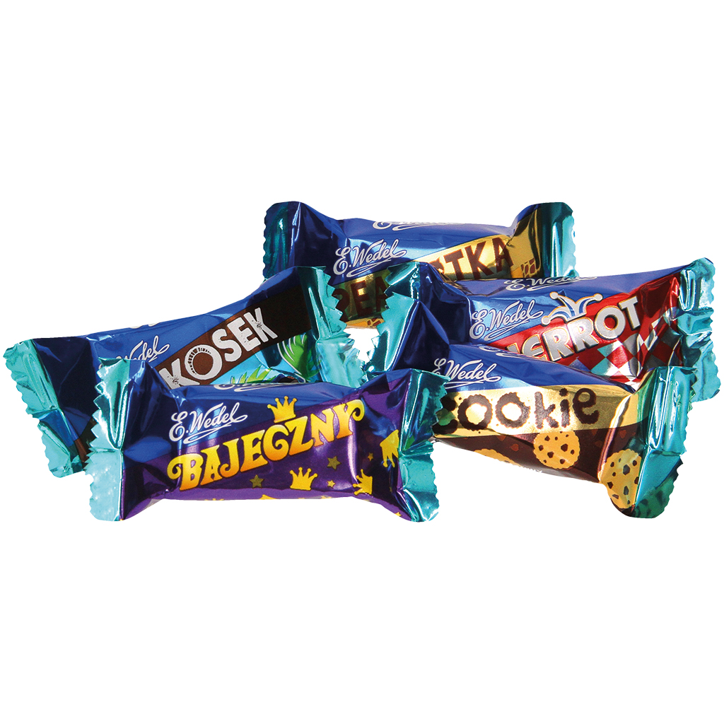 Bonbons in melkchocolade "Mieszanka wedlowska"