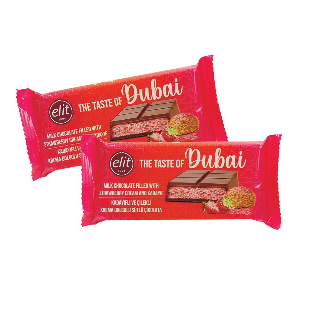 Taste of Dubai шоколад с клубничным кремом