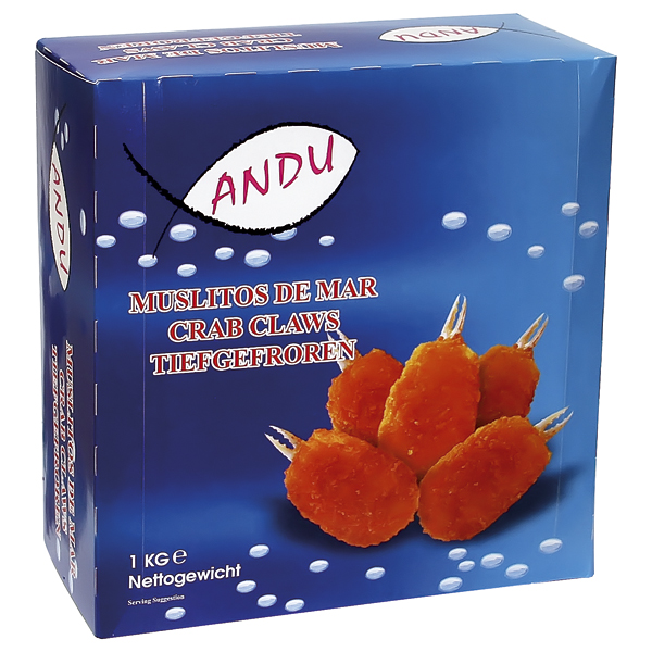 Muslitos de Mar - Gepaneerde Krabbenpoten, diepgevroren