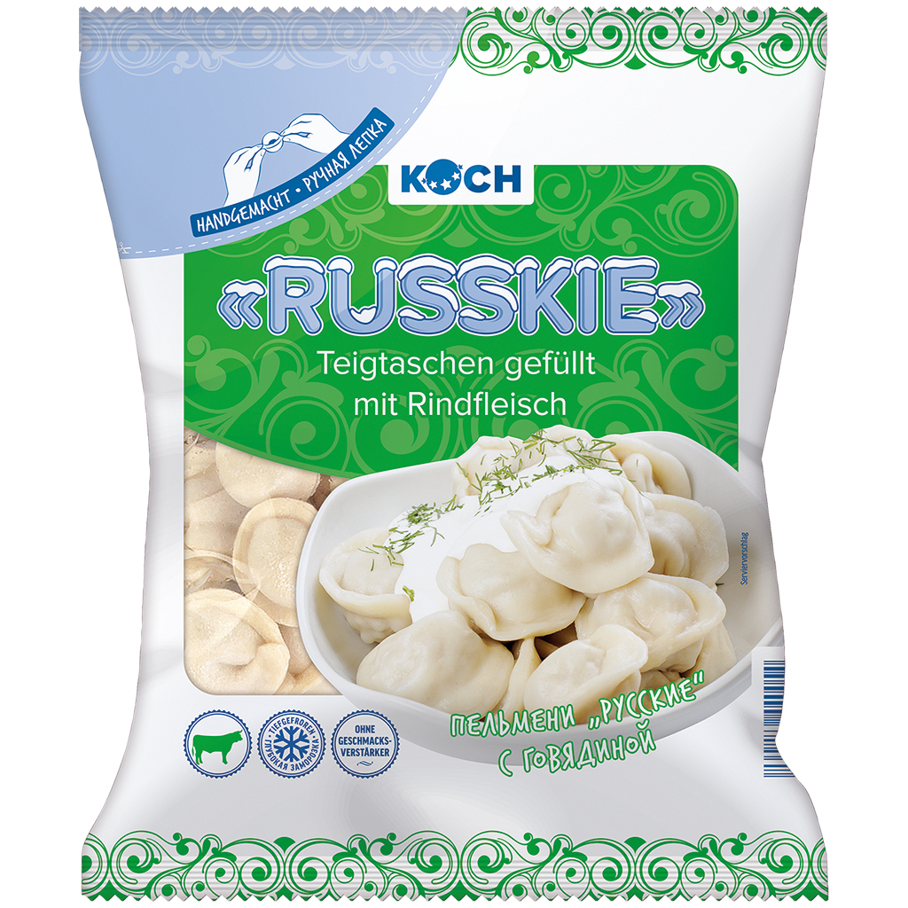 Пельмени "Русские" из говядины