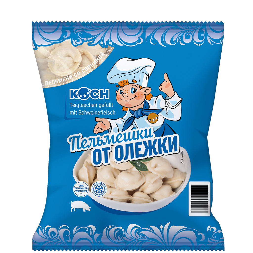 Пельмени "От Олежки" со свининой, замороженные