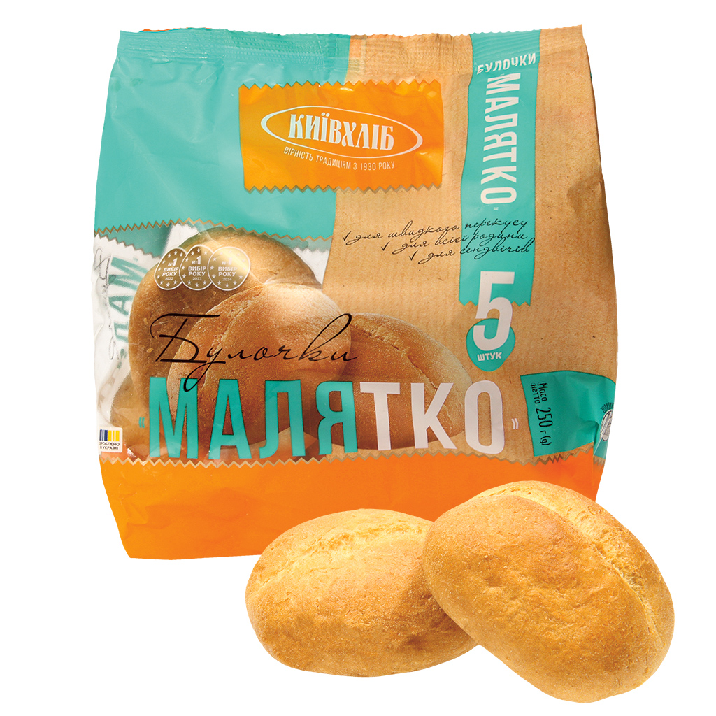 "Malyatko" Mini-witbroodjes, kant-en-klaar gebakken, diepgevroren