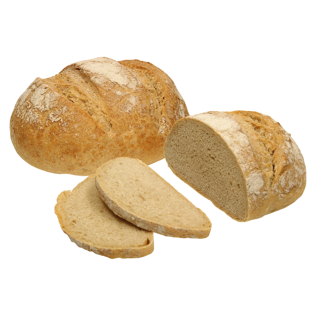 "Oma's Brood" - Tarwe-mengbrood, voorgebakken, diepgevroren, om af te bakken.