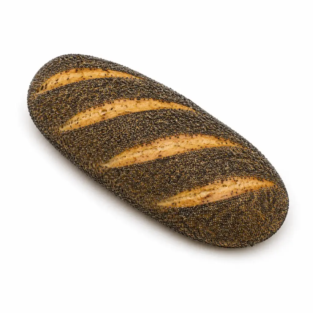 Батон с маком